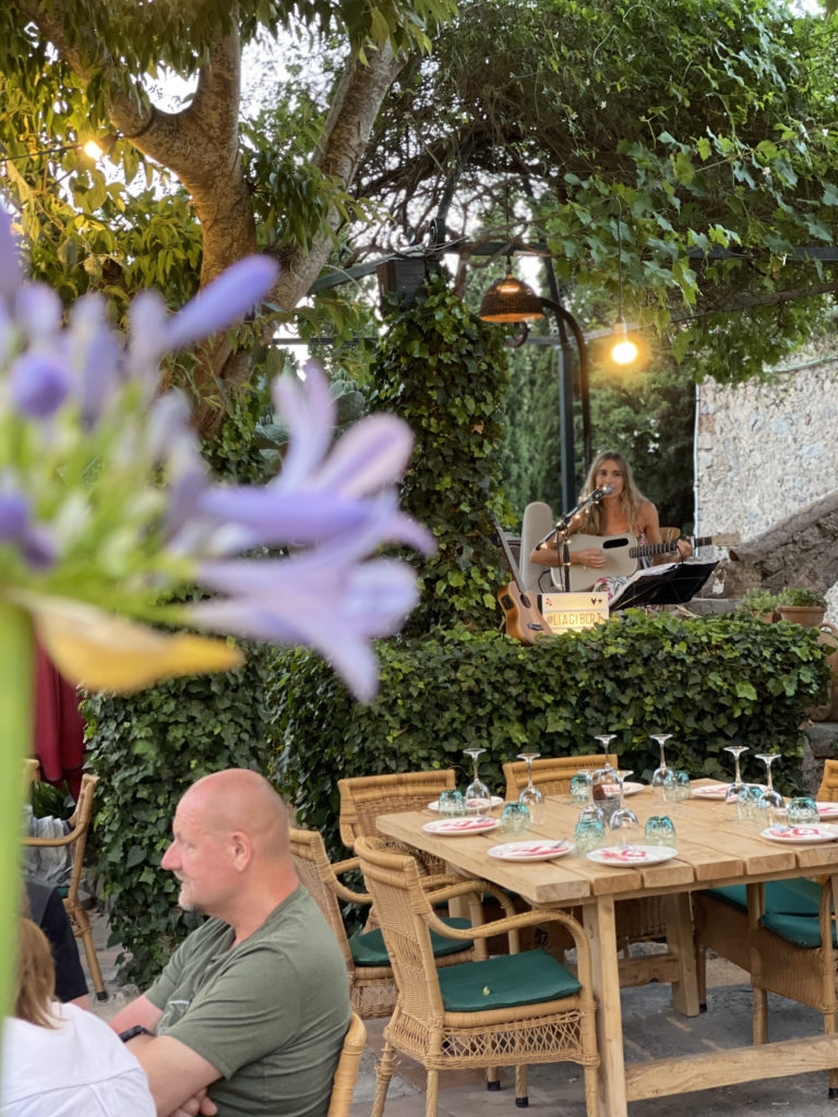 Restaurante con música en directo en Valldemossa